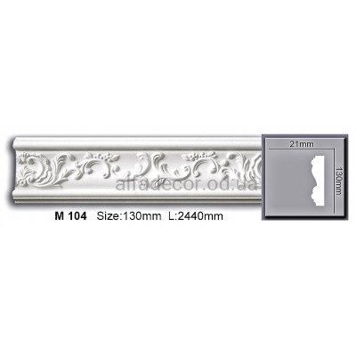 Молдинг полиуретановый (2.44м) Harmony Decor M 104 купить в Одессе