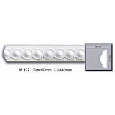 Молдинг поліуретановий (2.44м) Harmony Decor M 107
