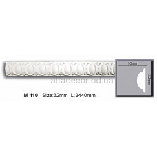 Молдинг поліуретановий (2.44м) Harmony Decor M 110