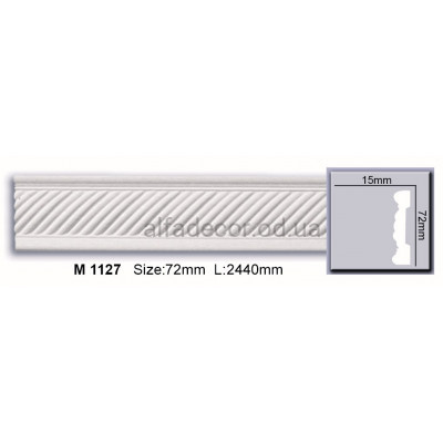 Молдинг полиуретановый (2.44м) Harmony Decor M 1127 купить в Одессе