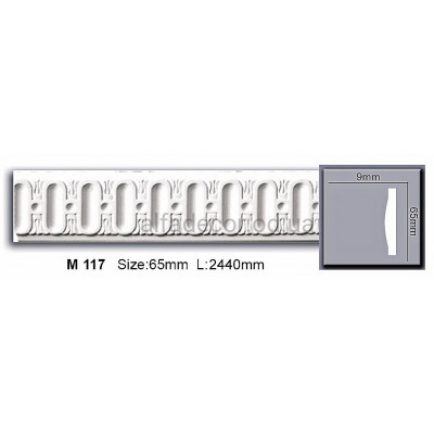 Молдинг полиуретановый (2.44м) Harmony Decor M 117 купить в Одессе