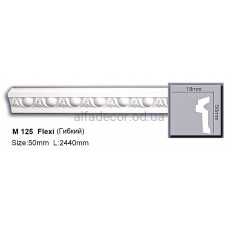 Молдинг поліуретановий гнучкий (2.44м) Harmony Decor M 125 Flexi