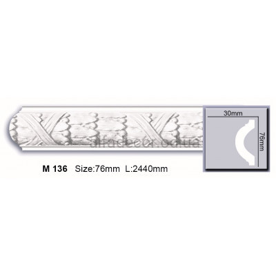 Молдинг полиуретановый (2.44м) Harmony Decor M 136 купить в Одессе