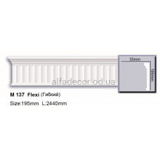 Молдинг поліуретановий гнучкий (2.44м) Harmony Decor M 137 Flexi Молдинг поліуретановий гнучкий (2.44м) Harmony Decor M 137 Flexi