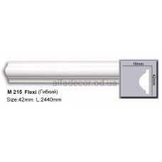 Молдинг полиуретановый гибкий (2.44м) Harmony Decor M 215 Flexi