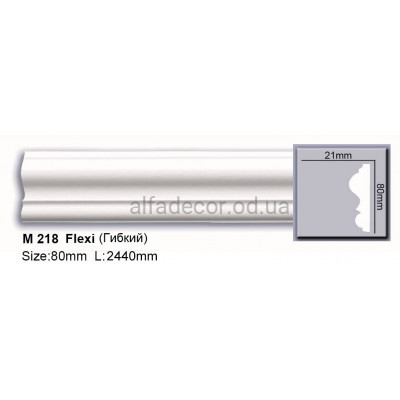 Молдинг полиуретановый гибкий (2.44м) Harmony Decor M 218 Flexi купить в Одессе