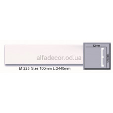 Молдинг(плинтус) полиуретановый (2.44м) Harmony Decor M 225