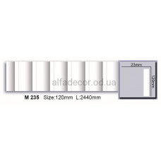 Молдинг поліуретановий (2.44м) Harmony Decor M 235