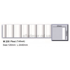 Молдинг поліуретановий гнучкий (2.44м) Harmony Decor M 235 Flexi