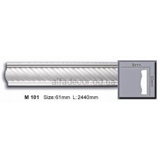 Молдинг поліуретановий (2.44м) Harmony Decor M 101