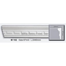 Молдинг поліуретановий (2.44м) Harmony Decor M 102