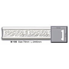 Молдинг поліуретановий (2.44м) Harmony Decor M 108