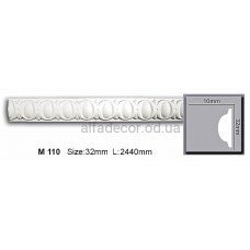 Молдинг поліуретановий (2.44м) Harmony Decor M 110