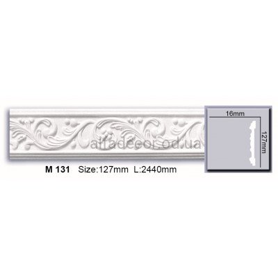 Молдинг поліуретановий (2.44м) Harmony Decor M 131 купити в Одесі