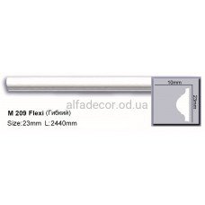 Молдинг поліуретановий гнучкий (2.44м) Harmony Decor M 209 Flexi