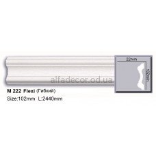 Молдинг поліуретановий гнучкий (2.44м) Harmony Decor M 222 Flexi Молдинг поліуретановий гнучкий (2.44м) Harmony Decor M 222 Flexi