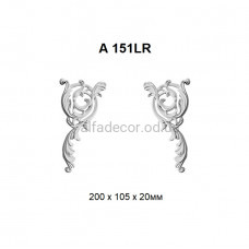 Орнамент поліуретановий Harmony Decor A 151LR