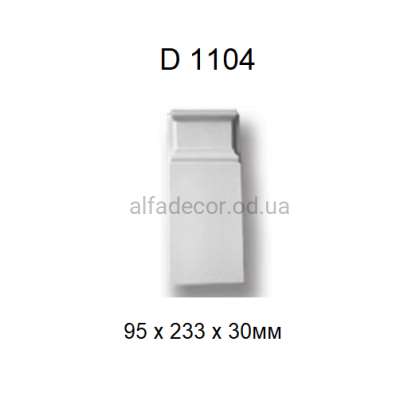 База лиштви поліуретанова Harmony Decor D 1104 купити в Одесі