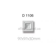 Декор обрамлення(квадрат) поліуретановий Harmony Decor D 1106