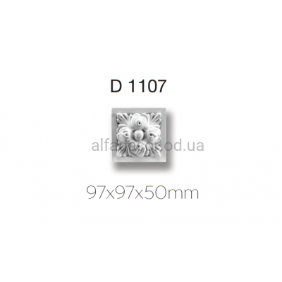Декор обрамления(квадрат) полиуретановый Harmony Decor D 1107 купить в Одессе