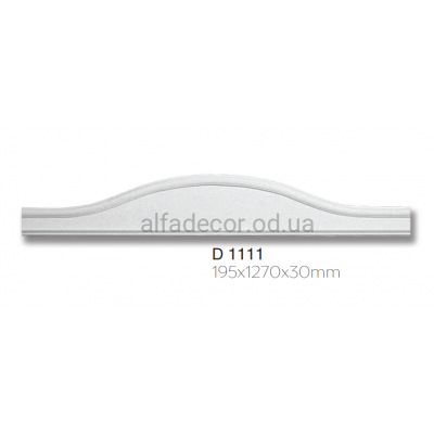 Портал обрамлення дверей поліуретановий Harmony Decor D 1111 (1.265м) купити в Одесі