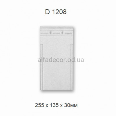 База пілястри поліуретанова Harmony Decor D 1208 купити в Одесі