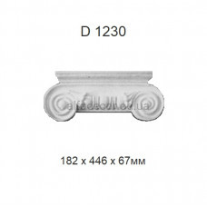 Капітель пілястри поліуретанова Harmony Decor D 1230