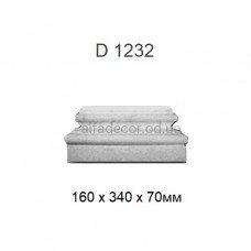 База пілястри поліуретанова Harmony Decor D 1232 База пілястри поліуретанова Harmony Decor D 1232
