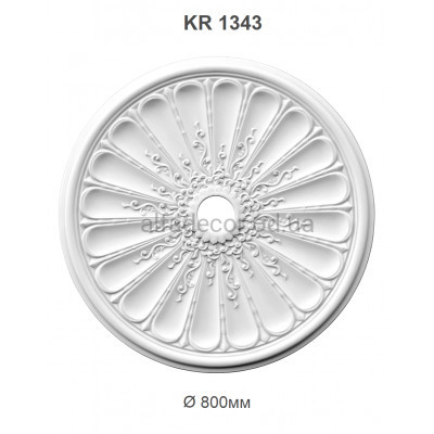 Розетка поліуретанова Harmony Decor KR 1343 купити в Одесі