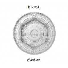 Розетка поліуретанова Harmony Decor KR 326