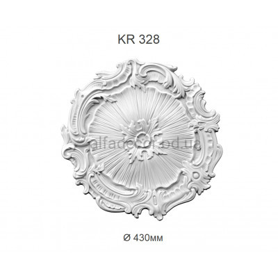 Розетка поліуретанова Harmony Decor KR 328 купити в Одесі