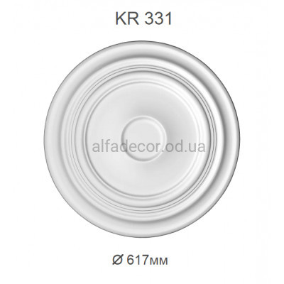 Розетка поліуретанова Harmony Decor KR 331 купити в Одесі