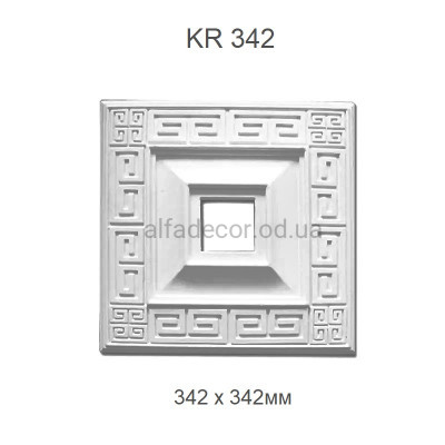 Розетка полиуретановая Harmony Decor KR 342 купить в Одессе