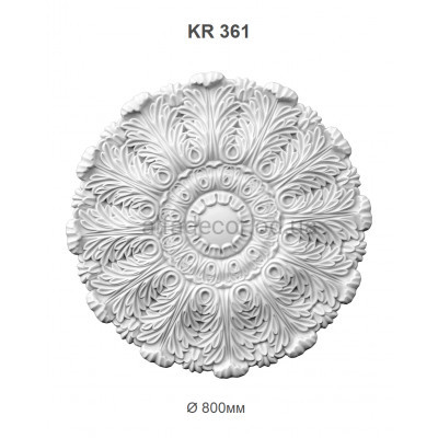Розетка поліуретанова Harmony Decor KR 361 купити в Одесі