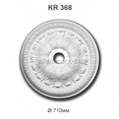 Розетка поліуретанова Harmony Decor KR 368 купити в Одесі
