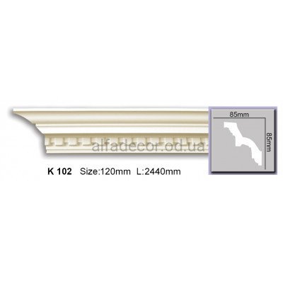 Карниз (2.44м) Harmony Decor K 102 купити в Одесі