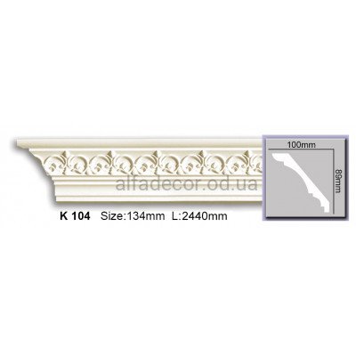 Карниз (2.44м) Harmony Decor K 104 купити в Одесі