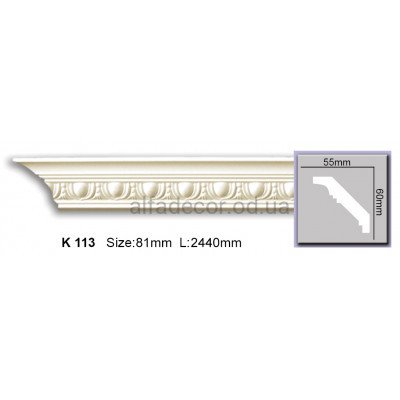 Карниз (2.44м) Harmony Decor K 113 купить в Одессе