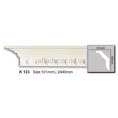 Карниз (2.44м) Harmony Decor K 123 купить в Одессе