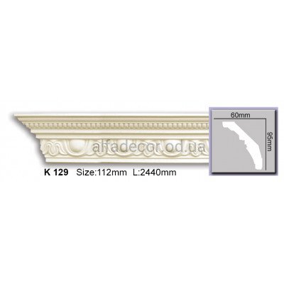 Карниз (2.44м) Harmony Decor K 129 купить в Одессе