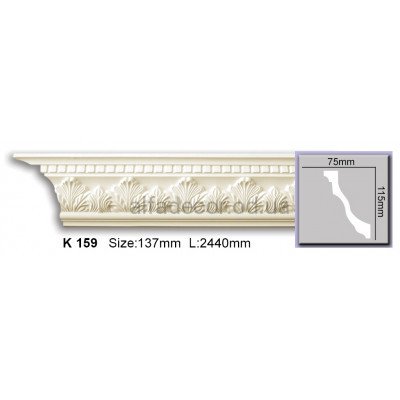 Карниз (2.44м) Harmony Decor K 159 купити в Одесі