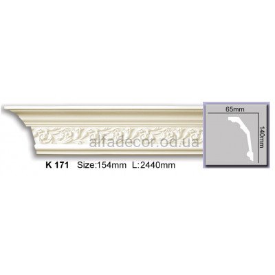 Карниз (2.44м) Harmony Decor K 171 купить в Одессе