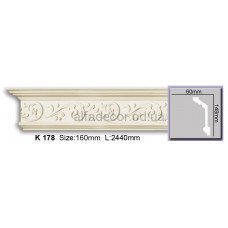 Карниз гнучкий (2.44м) Harmony Decor K 178 Карниз гнучкий (2.44м) Harmony Decor K 178
