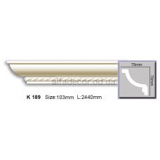 Карниз (2.44м) Harmony Decor K 189
