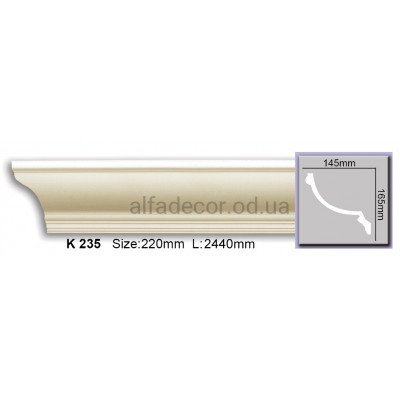 Карниз (2.44м) Harmony Decor K 235 купить в Одессе