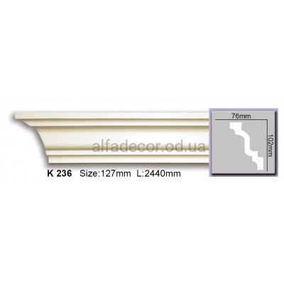 Карниз (2.44м) Harmony Decor K 236 купить в Одессе