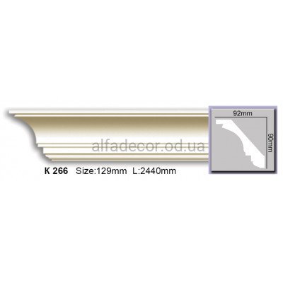 Карниз (2.44м) Harmony Decor K 266 купити в Одесі