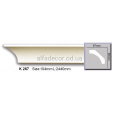 Карниз (2.44м) Harmony Decor K 267
