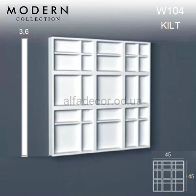 Пано(3D панель) W104 Orac Decor купити в Одесі