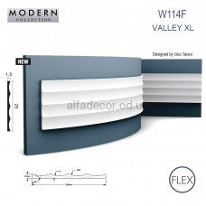 3D панель(гнучка) W114F VALLEY XL Orac Decor